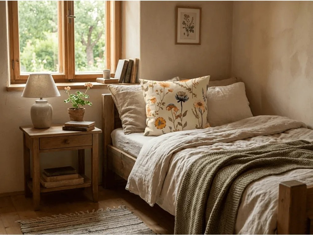 Bawełniana poszewka na poduszkę SOFLIRA POLY 45x45 cm, kolorowa