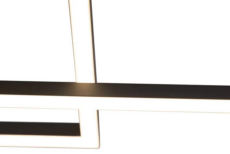 Lampa sufitowa antracytowa w komplecie z LEDDesignerski Oswietlenie wewnetrzne