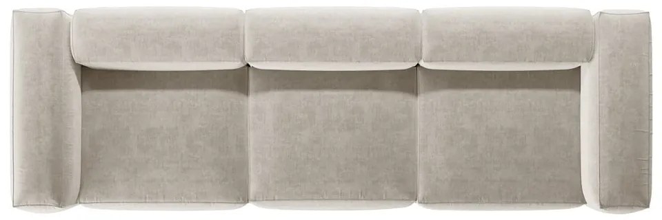 Beżowa sofa 364 cm Bergamo – Cosmopolitan Design