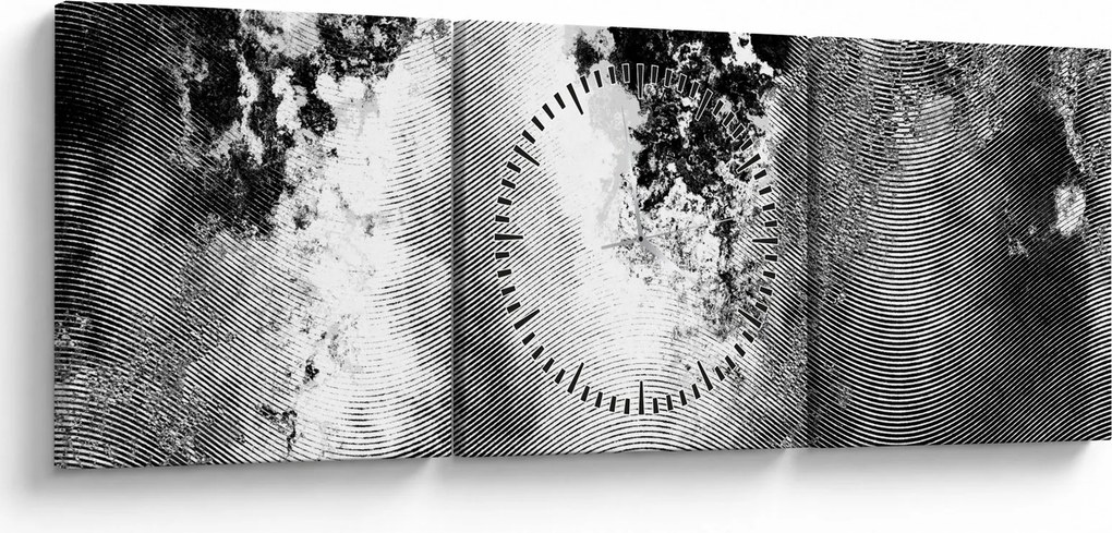 Obraz - Wylęg (z zegarem) (90x30 cm)
