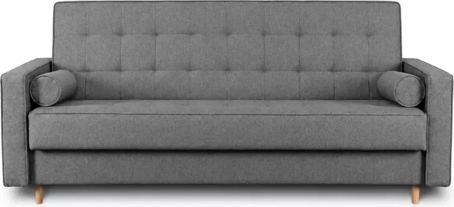 Sofa rozkładana Kysyke z funkcją spania – nowoczesna wersalka z pojemnikiem na pościel