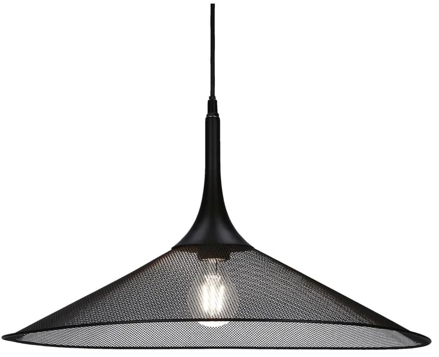 Lampa wisząca z tekstylnym kloszem ø 50 cm Kiruna – Candellux Lighting