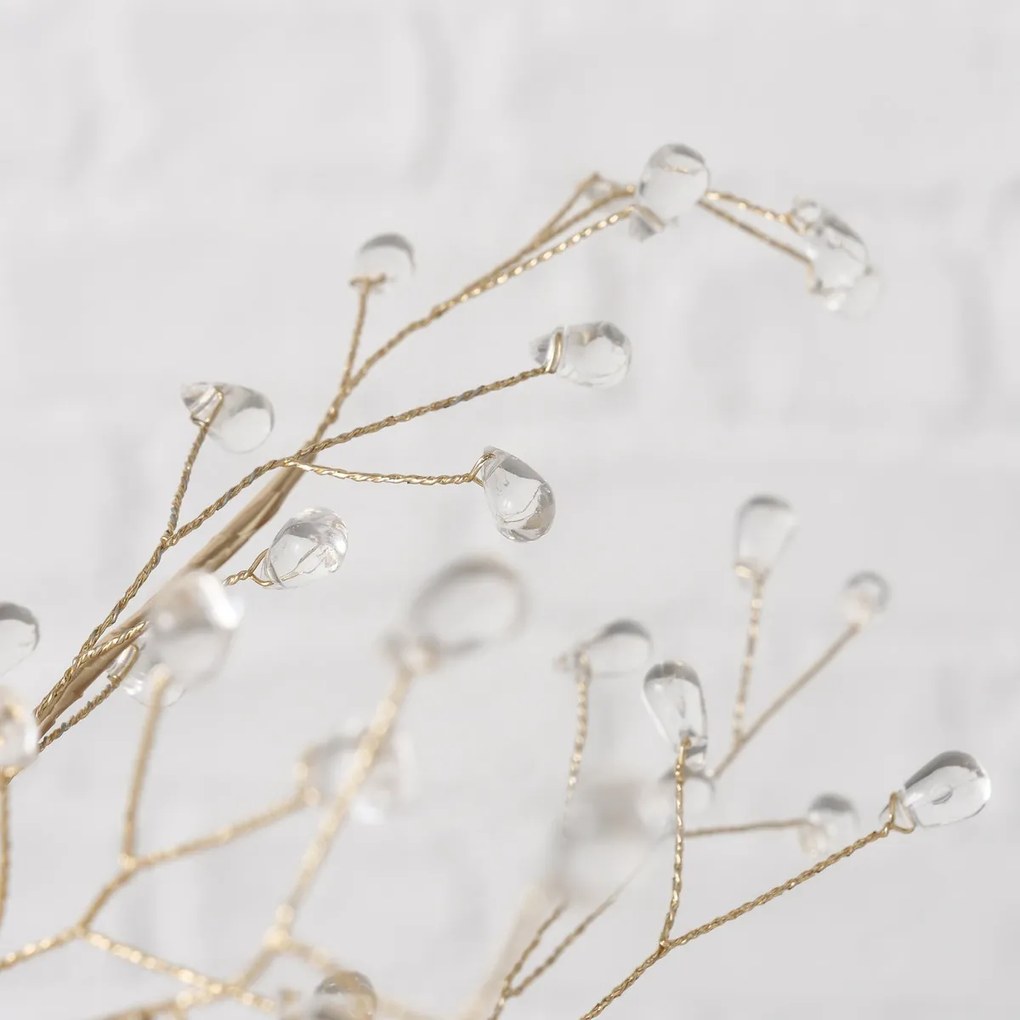 Dekoracyjne złote drzewko GLOOMY, 40 cm