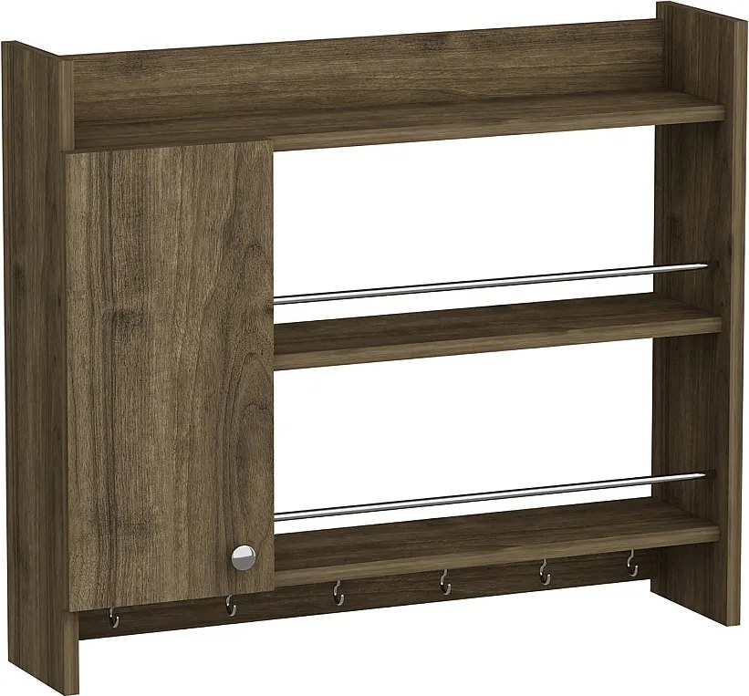 Kuchnia DIONYSOS - brązowa, 72x19,6x85