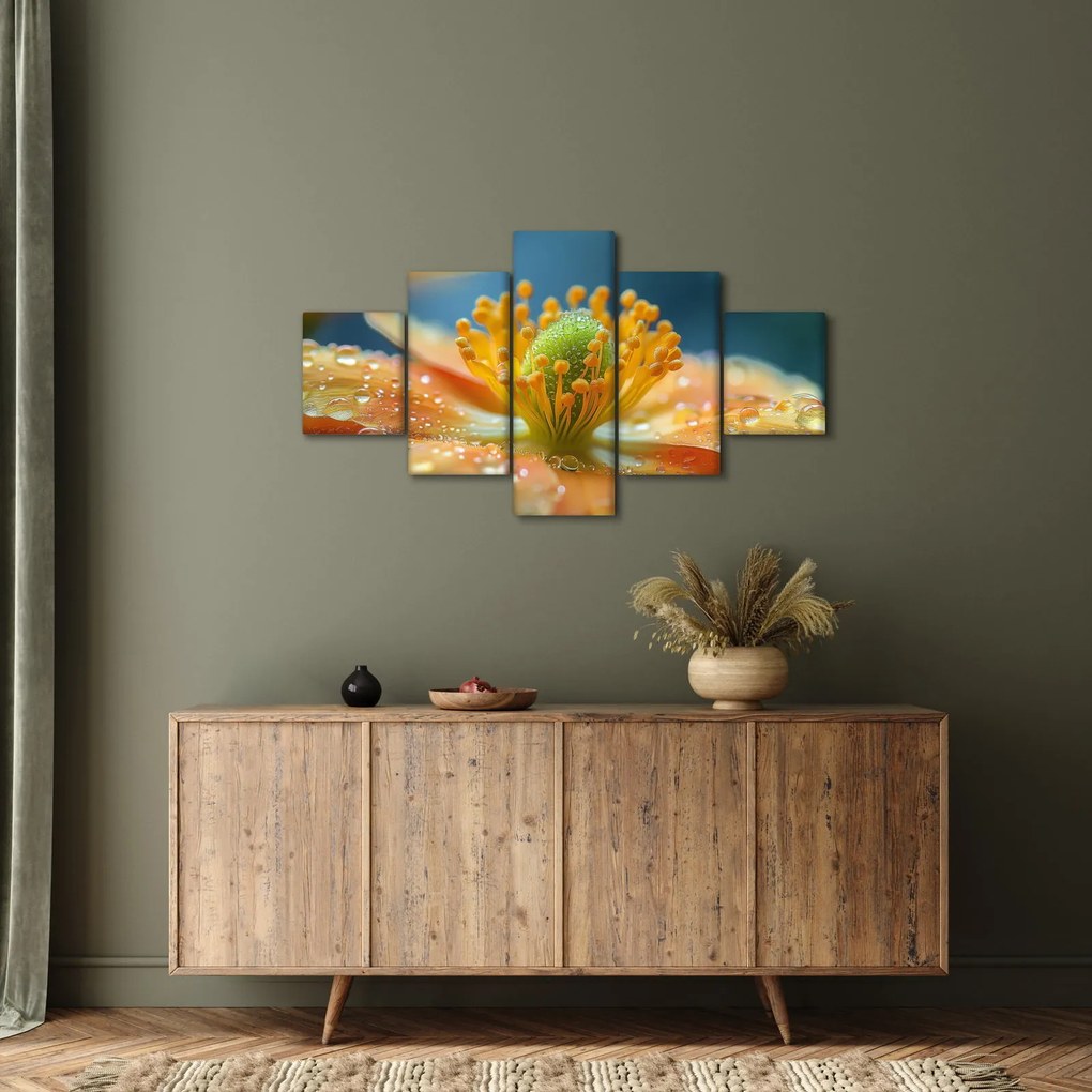 Obraz - Szczegół kwiatu (125x70 cm)