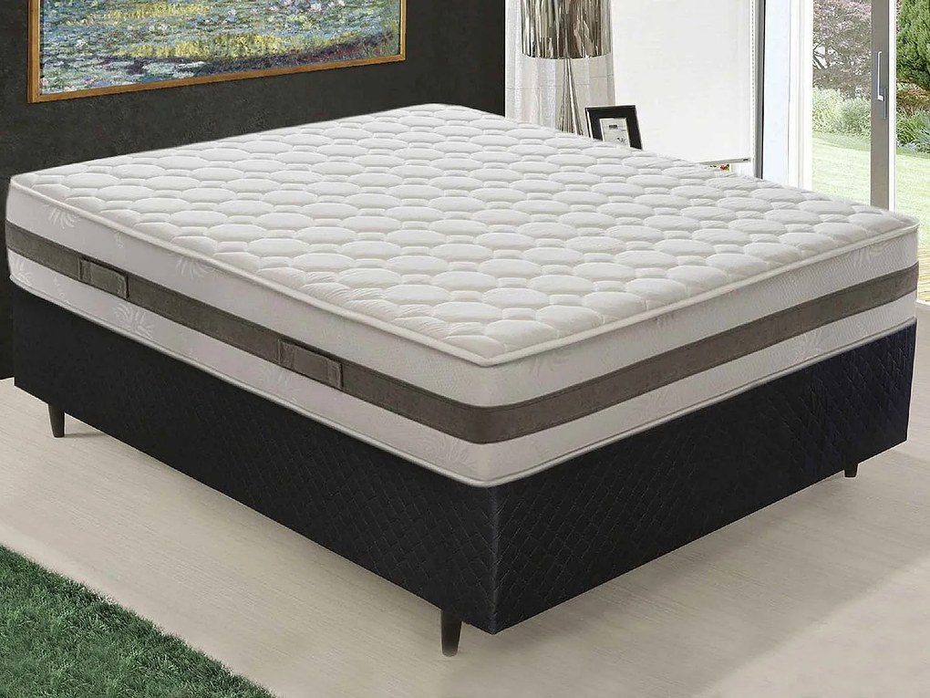 Materac piankowy 90x200 cm - Pianka memory - Grubość 28 cm - Model Macerata