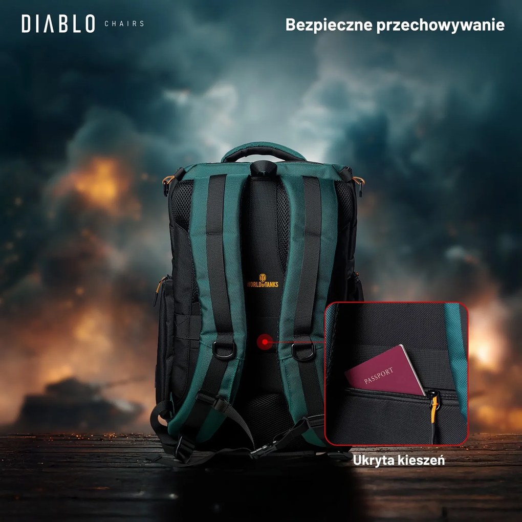 Plecak dla gracza Diablo World of Tanks