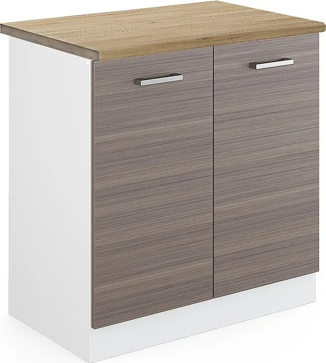 Szafka pod zlew szlachetna szarość 80x60x81.6 r-line