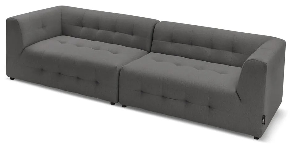 Ciemnoszara sofa 324 cm Kleber – Bobochic Paris