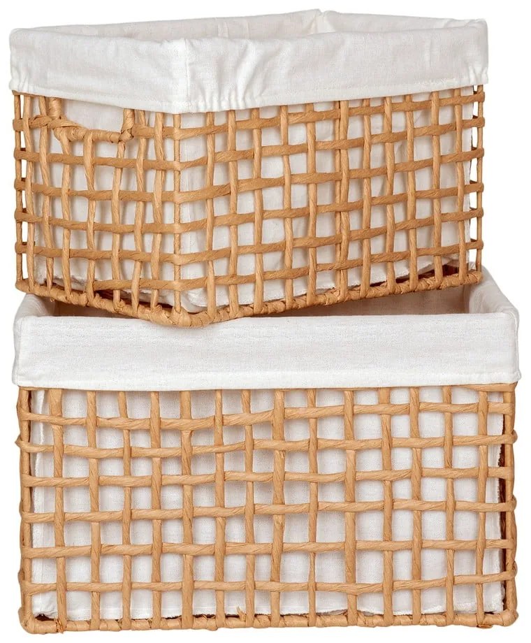 Koszyki zestaw 2 szt. 25x35x22 cm Bustelo – House Nordic