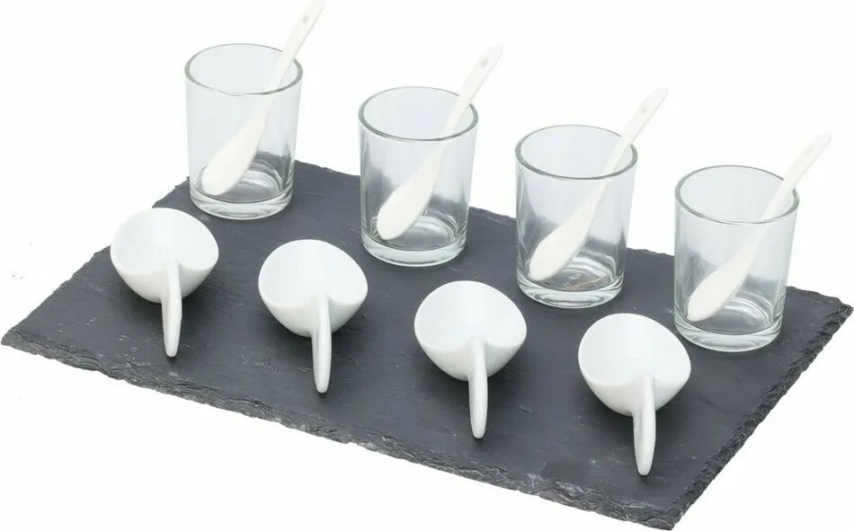 EH Zestaw do serwowania przekąsek 13 szt., square