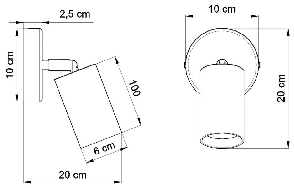 Drewniany kinkiet Sollux Ludwik