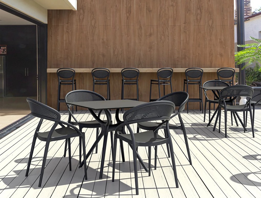 Stół do jadalni i kawiarni Air Table 80 kwadratowy