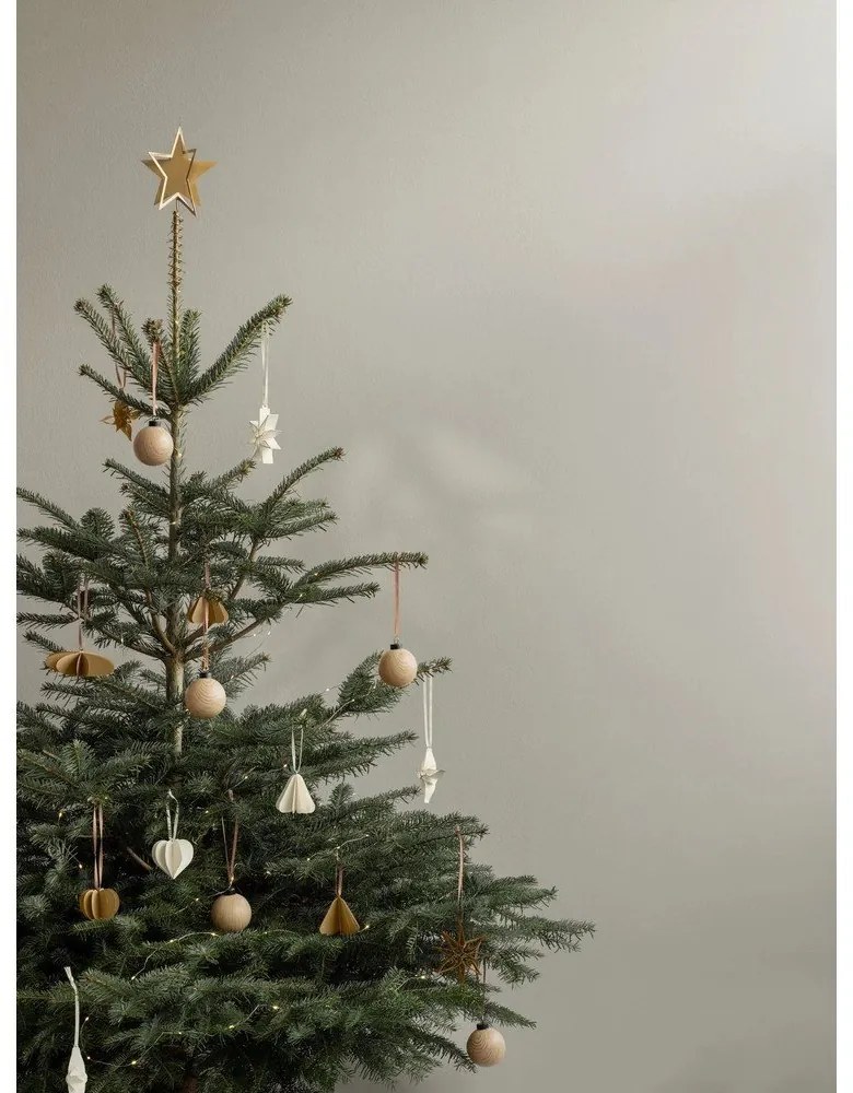 Papierowe ozdoby świąteczne zestaw 4 szt. 10 cm Kazary – Blomus
