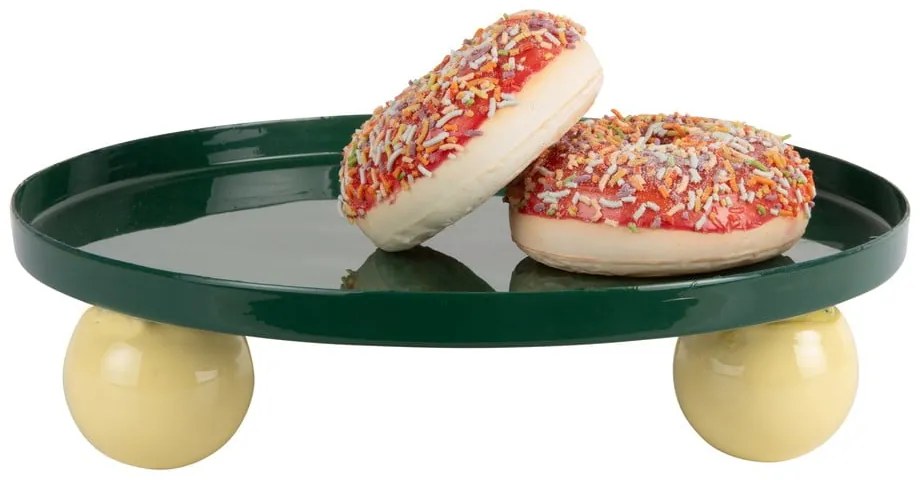 Metalowa taca dekoracyjna ø 25 cm Double Funky – PT LIVING