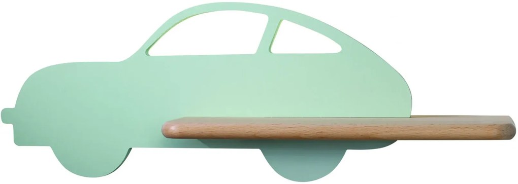 Dziecięca lampka miętowa autko R4-D64