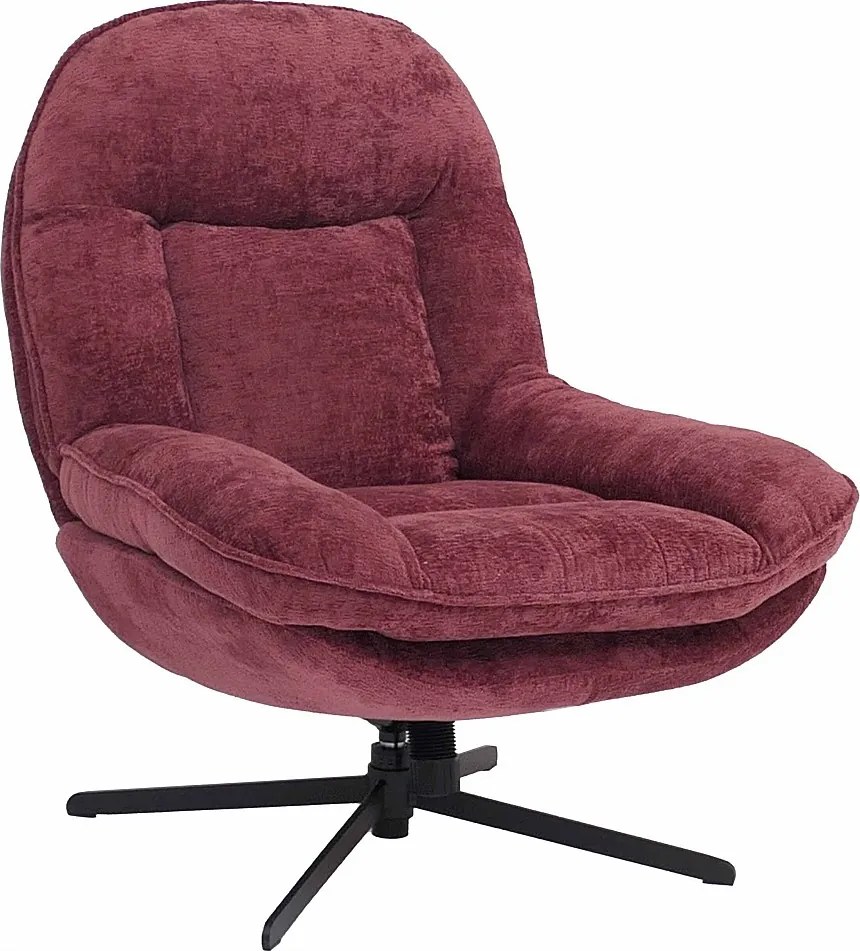 Fotel relaksacyjny MCW-P32,  jagodowy