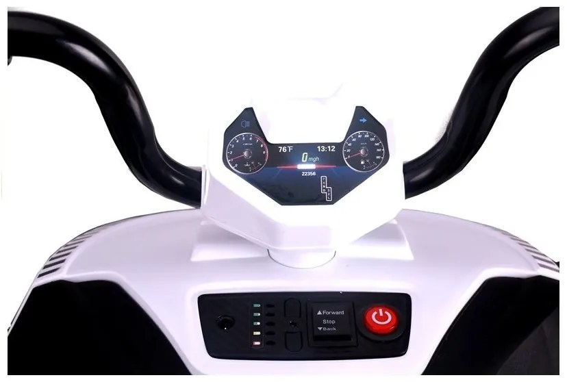 Quad na akumulator s601 eva biały