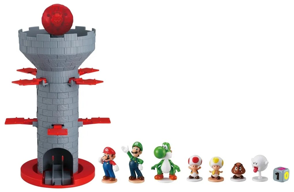 Epoch Super Mario Blow Up gra planszowa ShakenTower