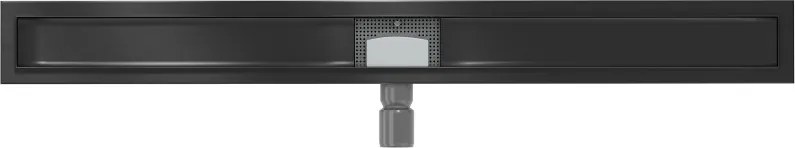 Mexen Flat korpus do odpływu liniowego 100 cm, czarny - 1715100