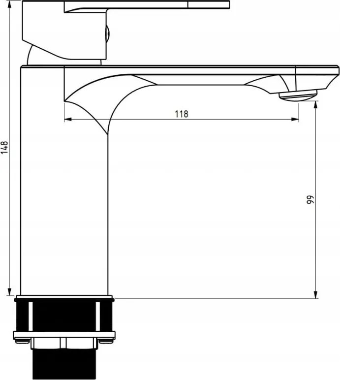 Mexen Milo DF40 zestaw wannowy, złoty - 71303DF40-50