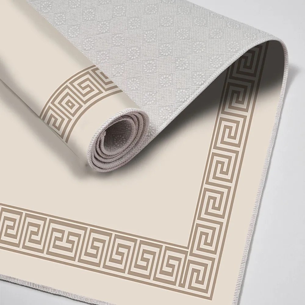 Jasnobrązowe dywaniki łazienkowe zestaw 2 szt. 60x100 cm – Foutastic