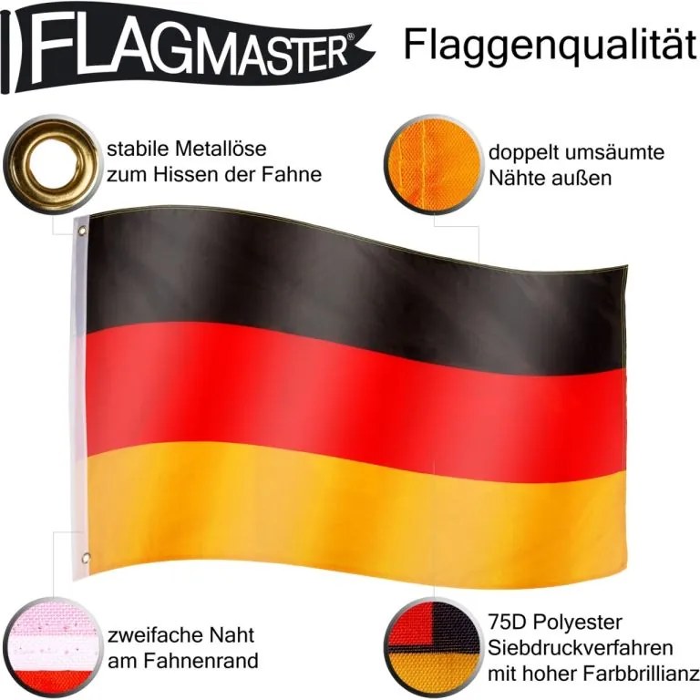 FLAGMASTER Flaga Ukrainy, 120 x 80 cm