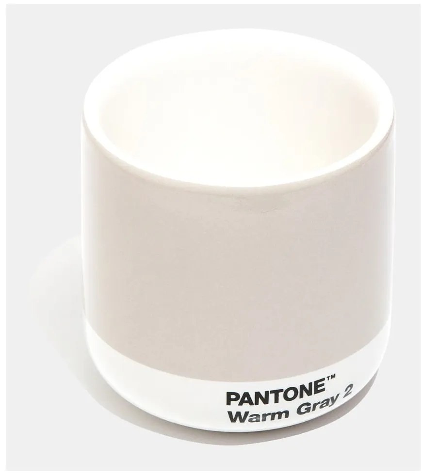 Jasnoszary ceramiczny kubek 175 ml Cortado Warm Gray 2 – Pantone