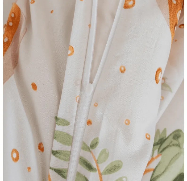 PrzytulneMieszkanie.pl PrzytulneMieszkanie.pl Pościel z mikrofibry WINTER GINGERMAN biała Rozmiar pościeli: 70 x 90 cm | 140 x 220 cm