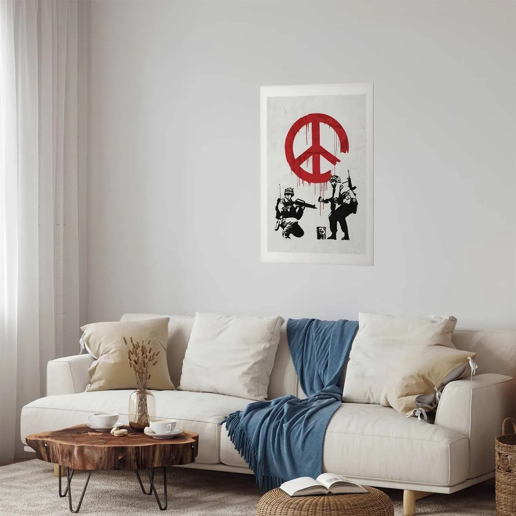 Plakat Wojna i pokój 29,7x42 cm bez ramy z marginesem ARTGEIST B