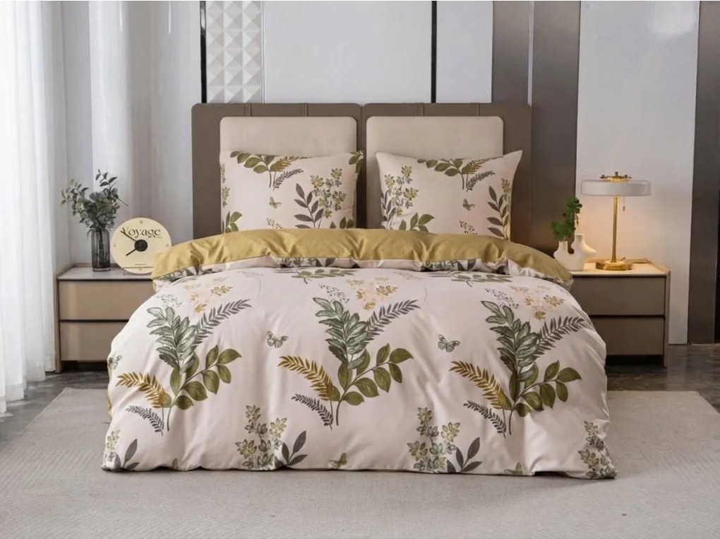 PrzytulneMieszkanie.pl PrzytulneMieszkanie.pl Pościel z mikrowłókna ORVILA beżowa Rozmiar pościeli: 70 x 90 cm | 140 x 200 cm