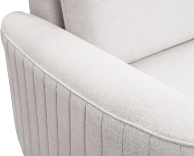 Narożnik LAREN nowoczesna sofa z funkcją spania pojemnik na pościel lewa strona CASTEL 04 251x251x85 cm