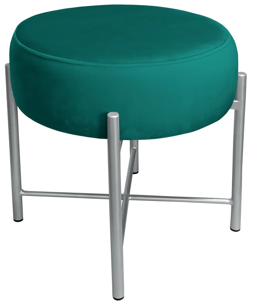 Taboret Pola noga metalowa szara MG20