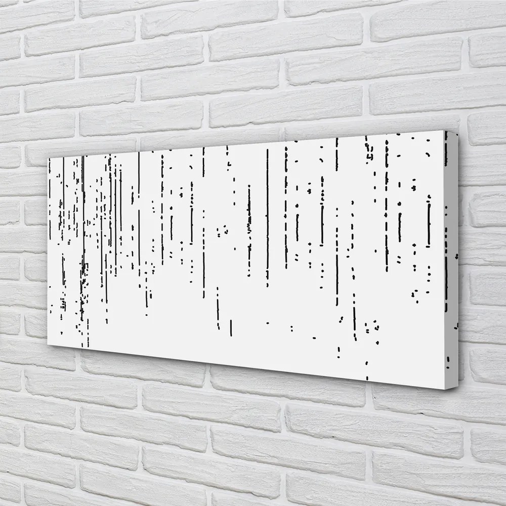 Obraz canvas na ścianę Nowoczesny Wzór w Kropki i Paski