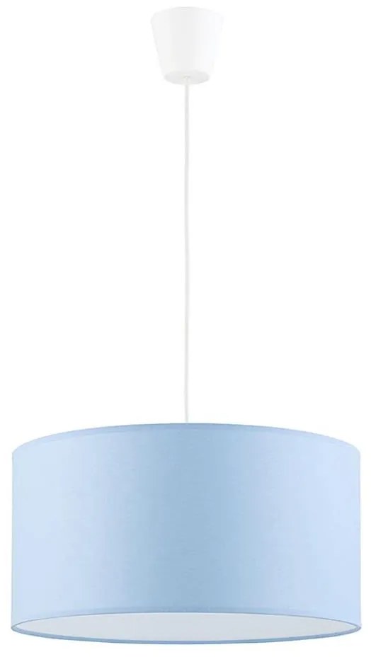 Lampa wisząca RONDO KIDS 1xE27/15W/230V niebieska