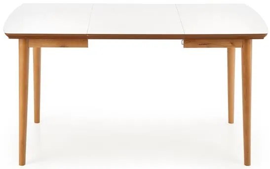 Rozkładany stół jadalniany NARPES w dekorze dąb lefkas 90(190)x80x75 cm
