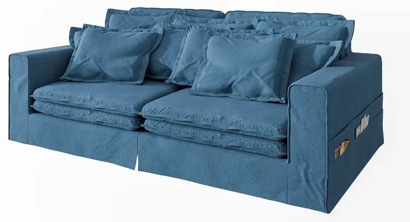 Niebieska sofa 236 cm Nora – Ropez