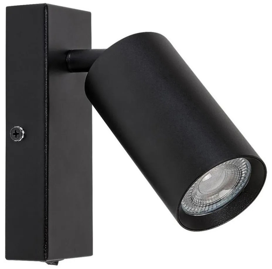 Rabalux 2084 - Kinkiet SOLO 1xGU10/25W/230V czarny