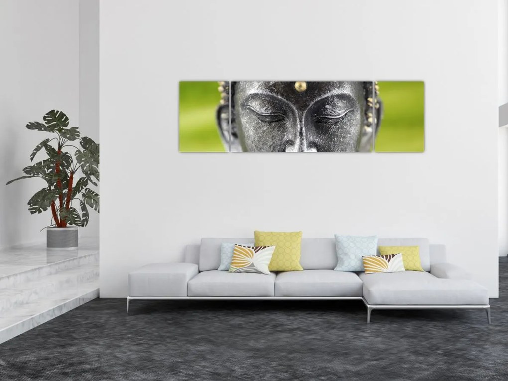 Obraz - Posąg Buddy II. (170x50 cm)
