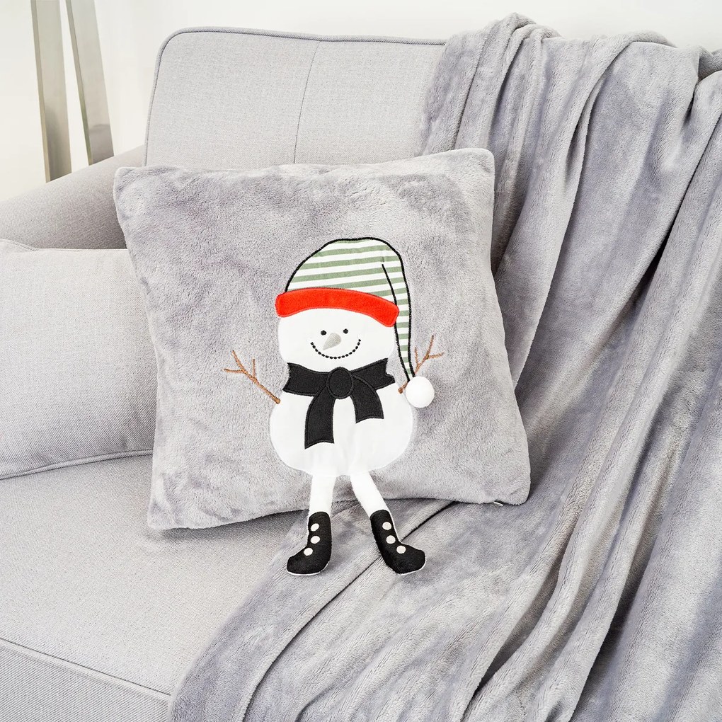 4Home Świąteczny koc Frosty Snowman, 150 x 200 cm