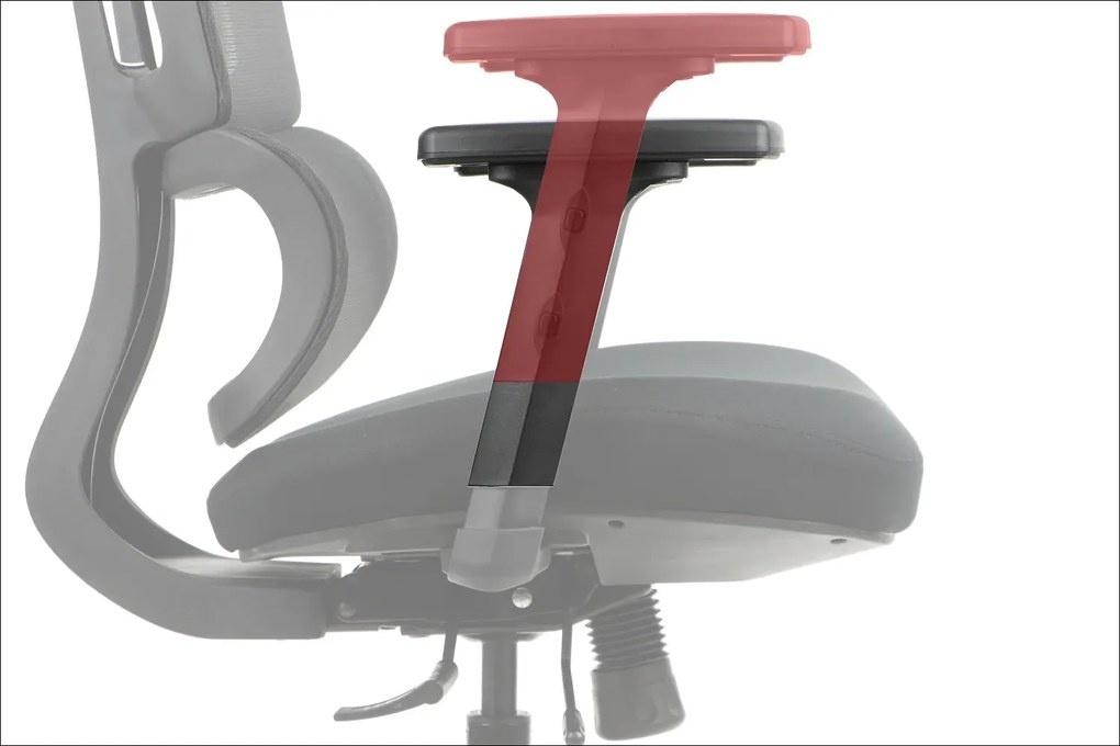 Fotel biurowy TREX czarny/aluminium STEMA