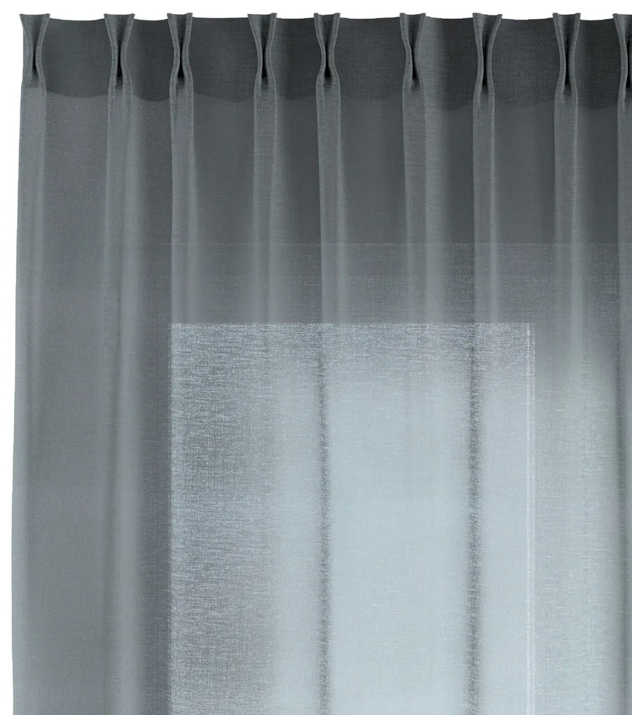 Firana na haczykach flex podwójnych