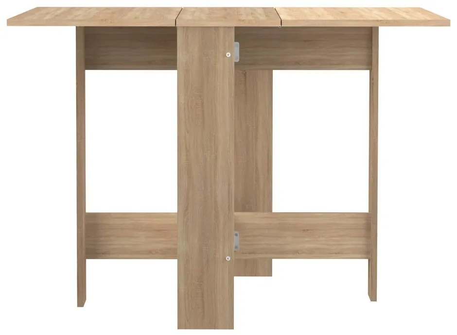 Rozkładany stół w dekorze dębu 76x28 cm Papillon – TemaHome