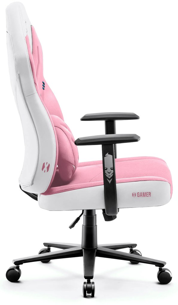 Fotel gamingowy Diablo X-Gamer 2.0 Normal Size, Marshmallow Pink