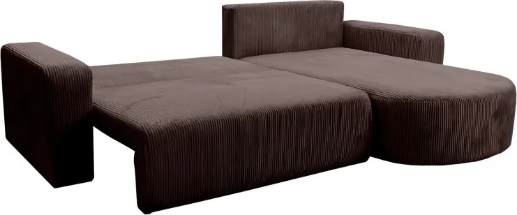 Narożnik BIS XL Uniwersalny z funkcją spania POSO 06 DomoHome