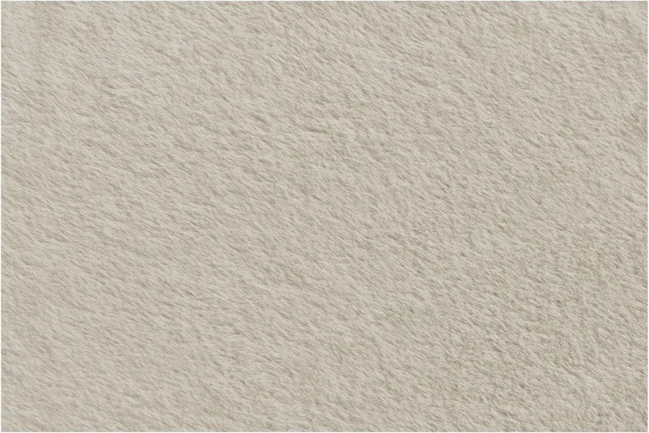 Beżowy worek do siedzenia z imitacji futra Lilibet – Bobochic Paris