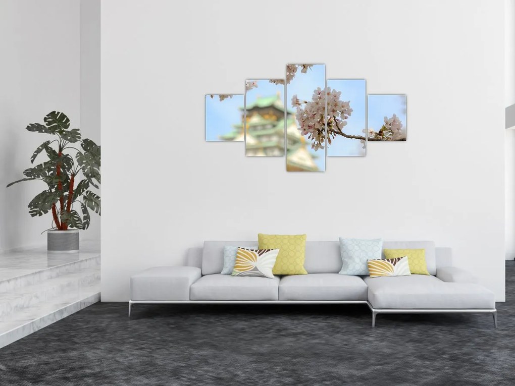 Obraz - Sakura (125x70 cm)