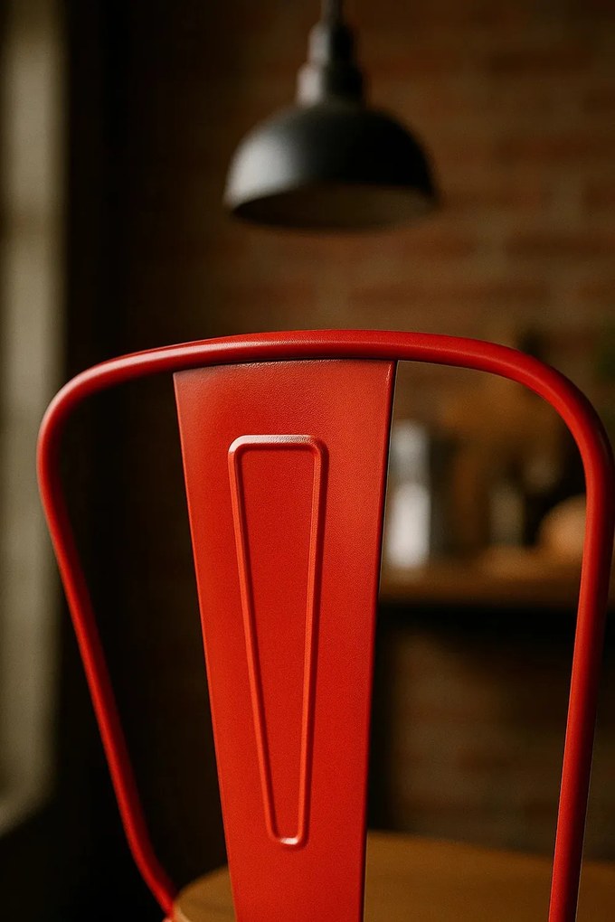 Krzeso z naturalnego drewna Torix