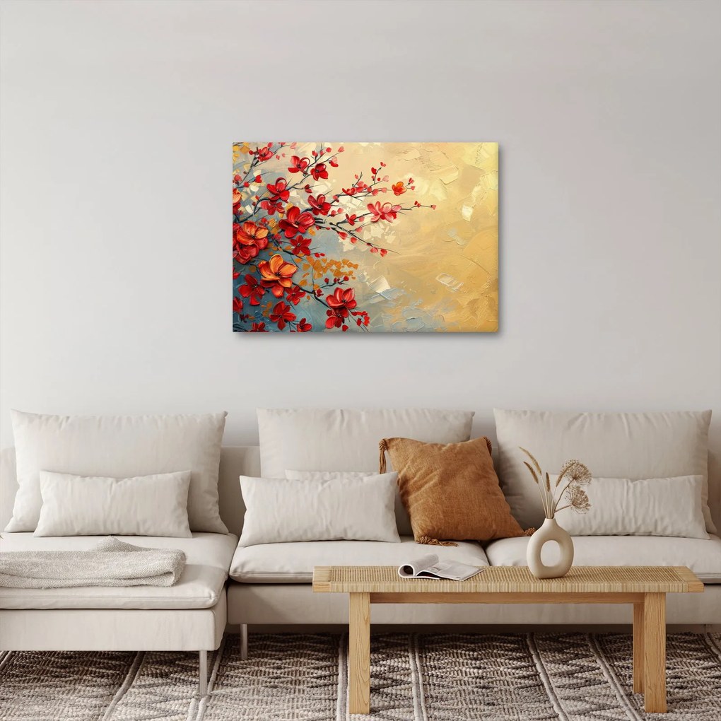 Obraz - Kwitnące drzewo (70x50 cm)