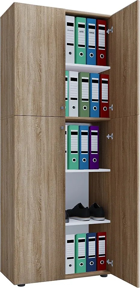 Szafka biurowa z kartoteką Lona 5-krotna